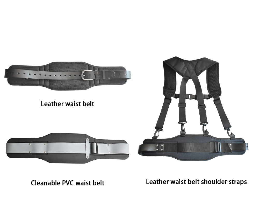 Kit PAPR BXH-3001. Varias opciones de cinturón.